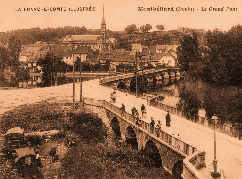 le pont de la zup Montbliard