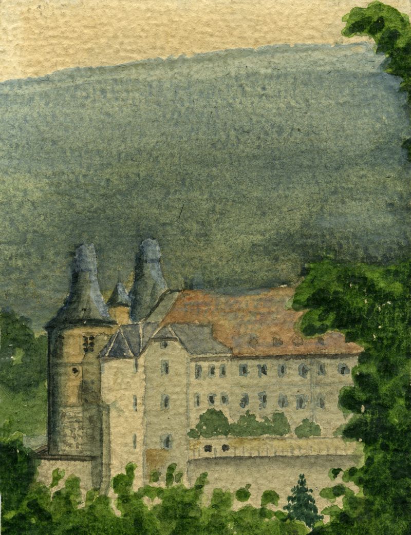 Peintre Montbeliardais Henri Sauldubois